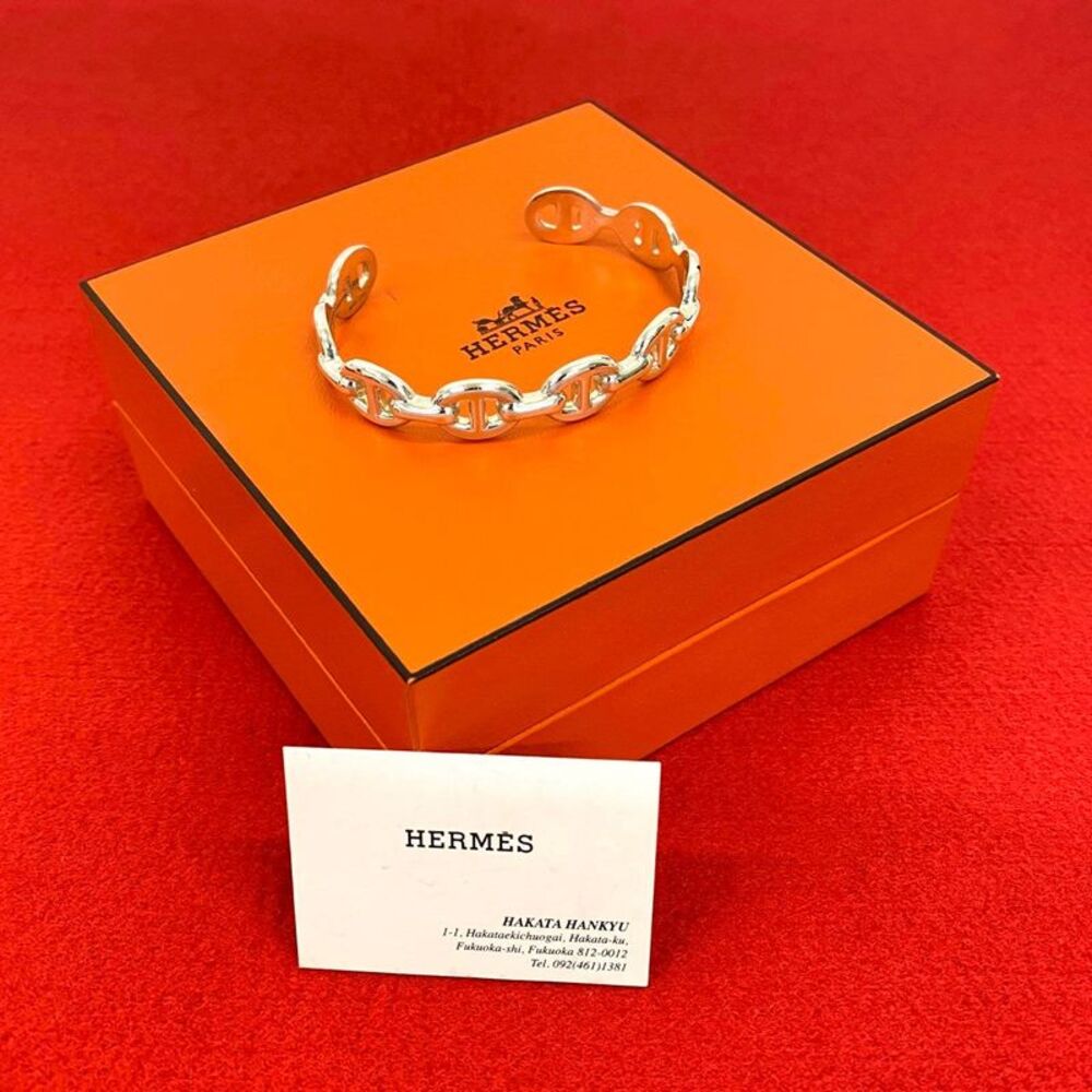 Hermès Anchaine Silver 925 Bracelet